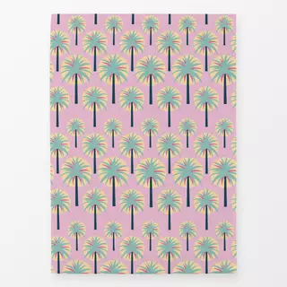 Geschirrtücher Retro Palms pink