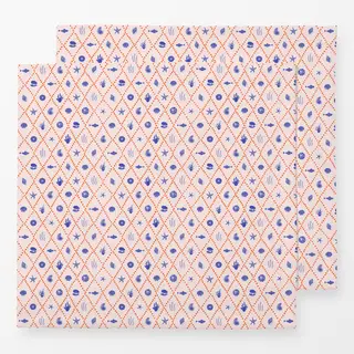 Servietten Coastal summer Beach finds