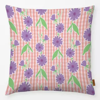 Kissen Spring Kariert