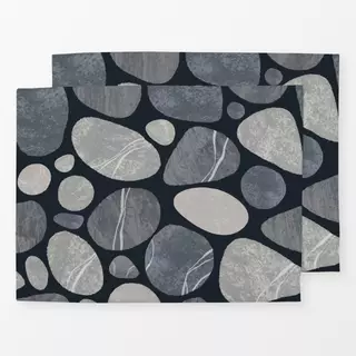 Tischset Grey Pebble