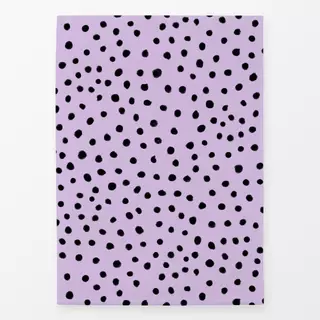 Geschirrtücher Dots Purple & Black