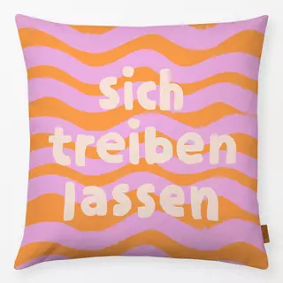 Kissen sich treiben lassen