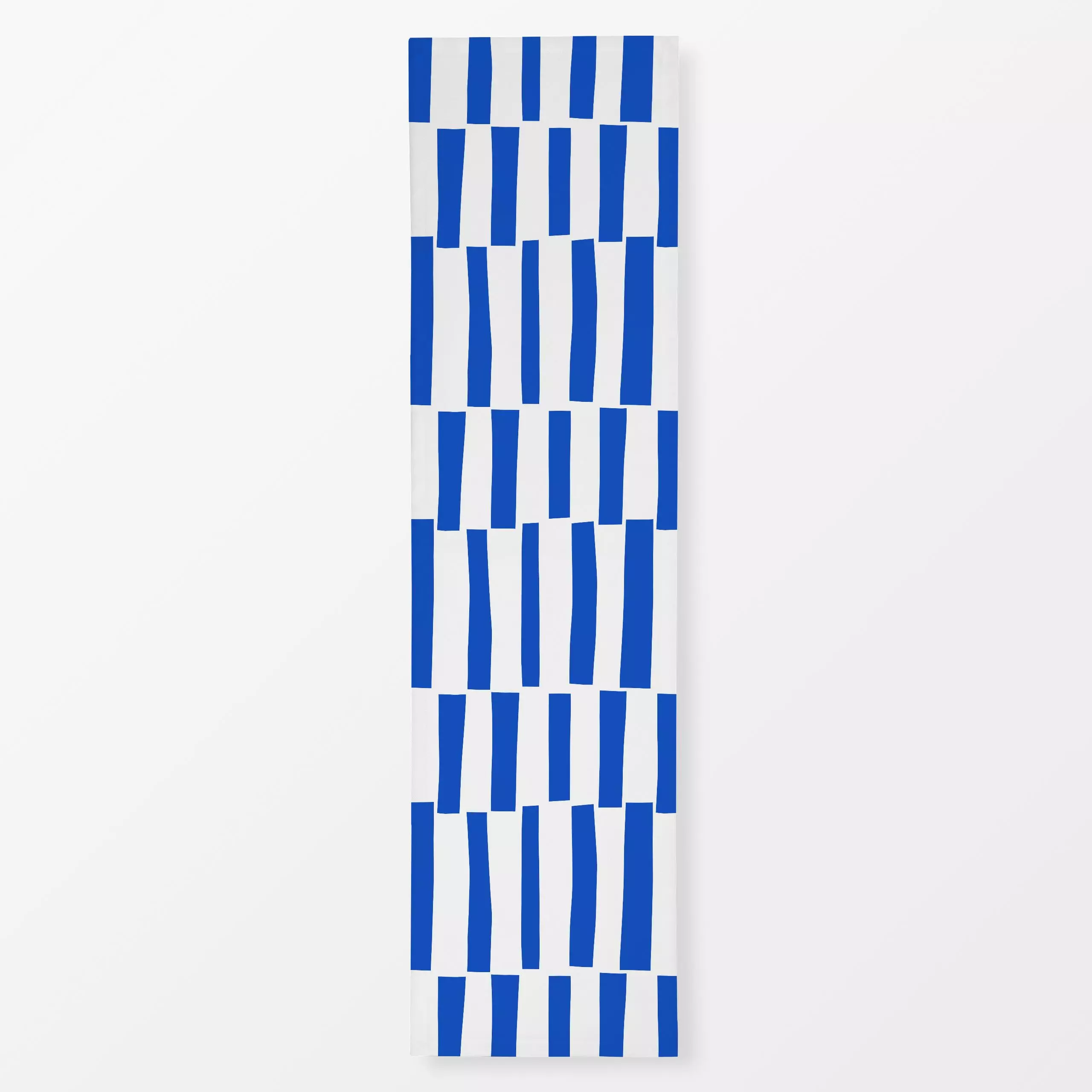 Tischläufer Blue cuts, gemustert, von Lisa Jasmin Bauer