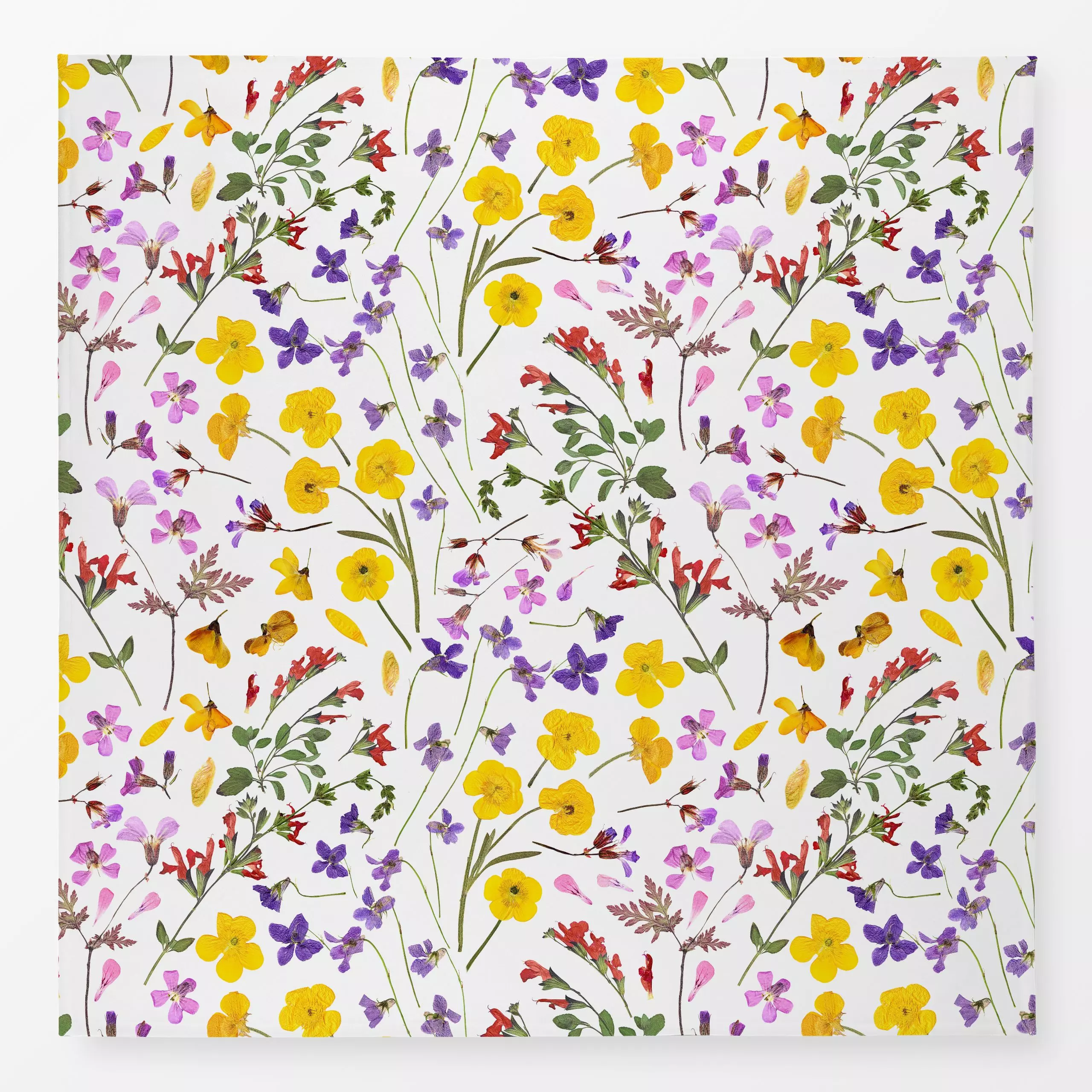 Tischdecke Getrocknete Sommerblumen, Blumen, Sommer, von Uta Naumann