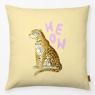 Kissen Meow Leopard