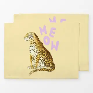 Tischset Meow Leopard