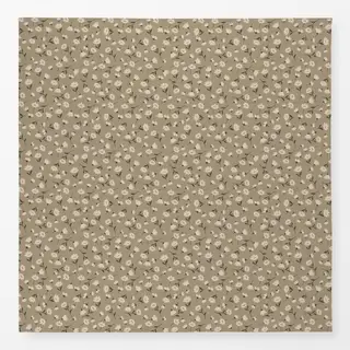 Tischdecke Kleine Blüten beige