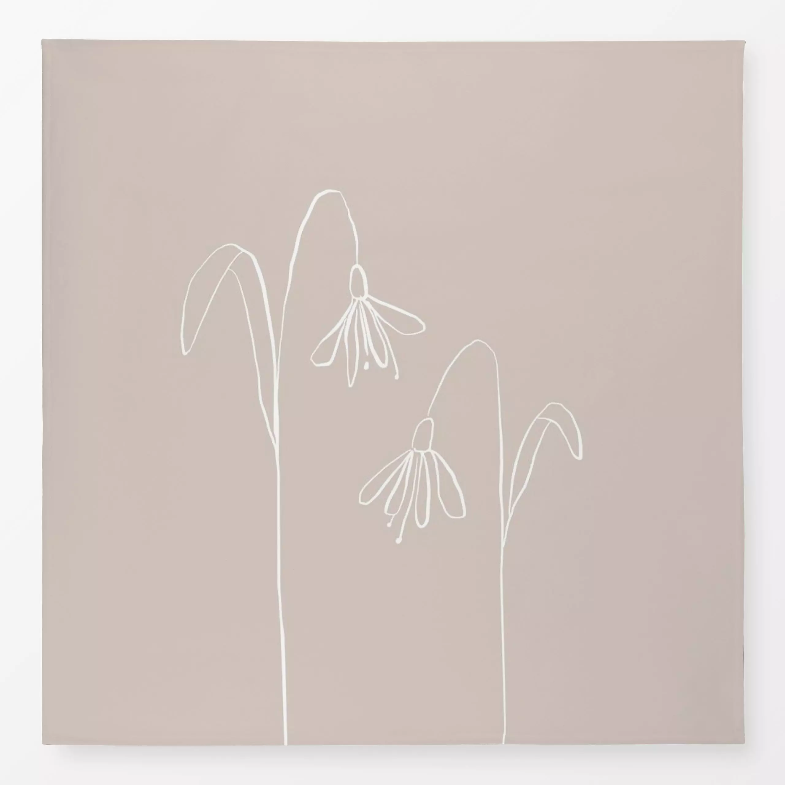 Tischdecke Snowdrops, Blumen, Ostern, von Kruth Design