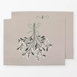 Tischset Mistletoe Weihnachten