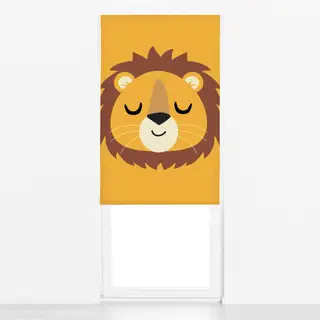 Raffrollo Cut Lion – Löwe