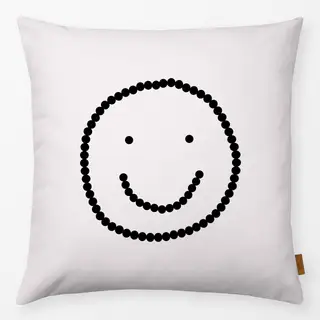 Kissen Smile Beige