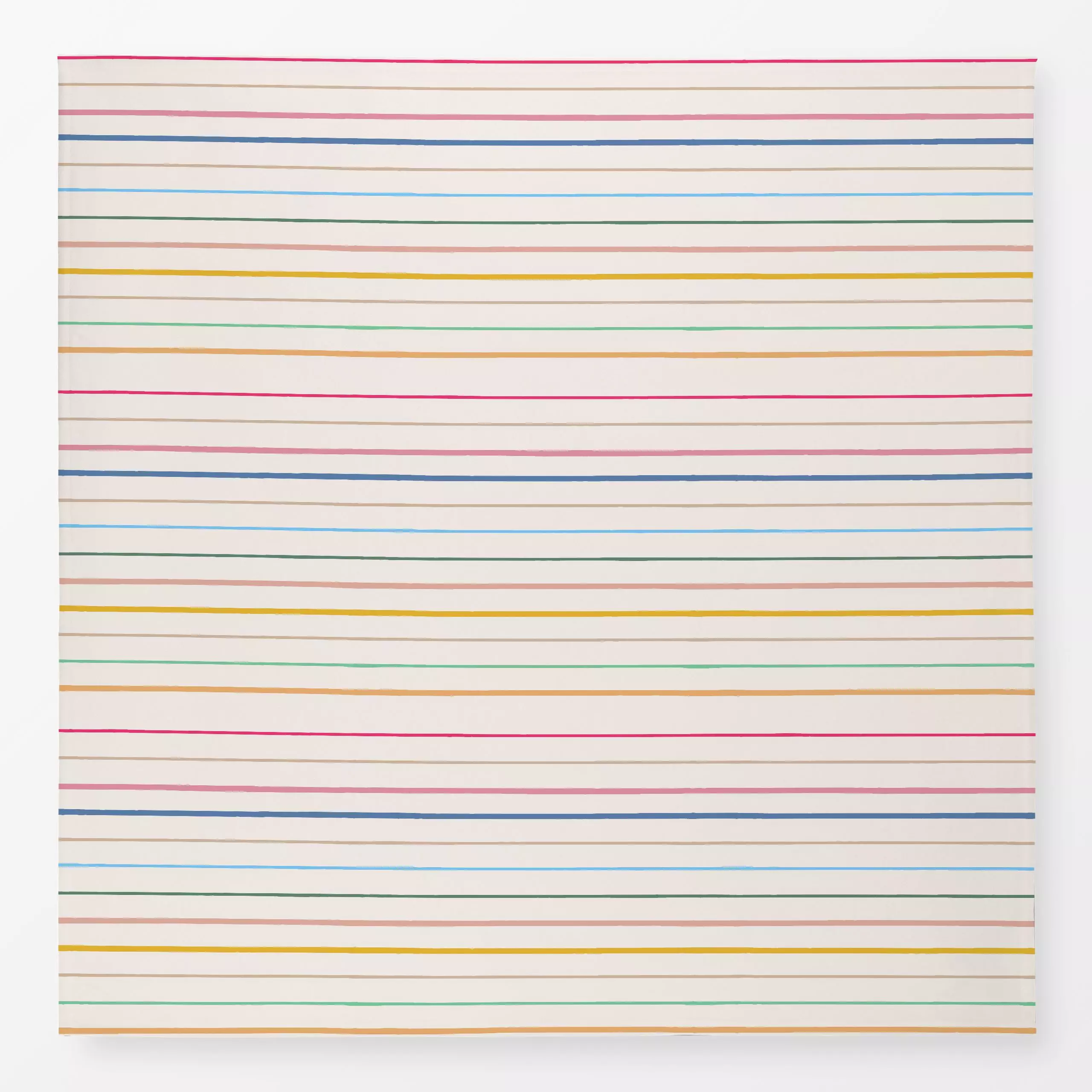 Tischdecke Colorful Stripes - Symbole & Muster - von „Kruth Design"; Muster, Streifen, Weihnachten, beige, bunt, gestreift
