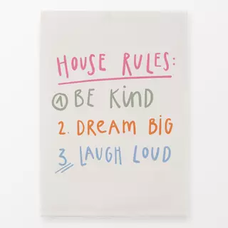 Geschirrtücher HOUSE RULES