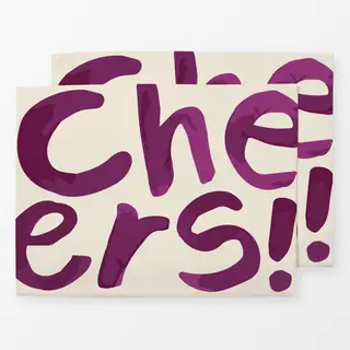 Tischset Cheers