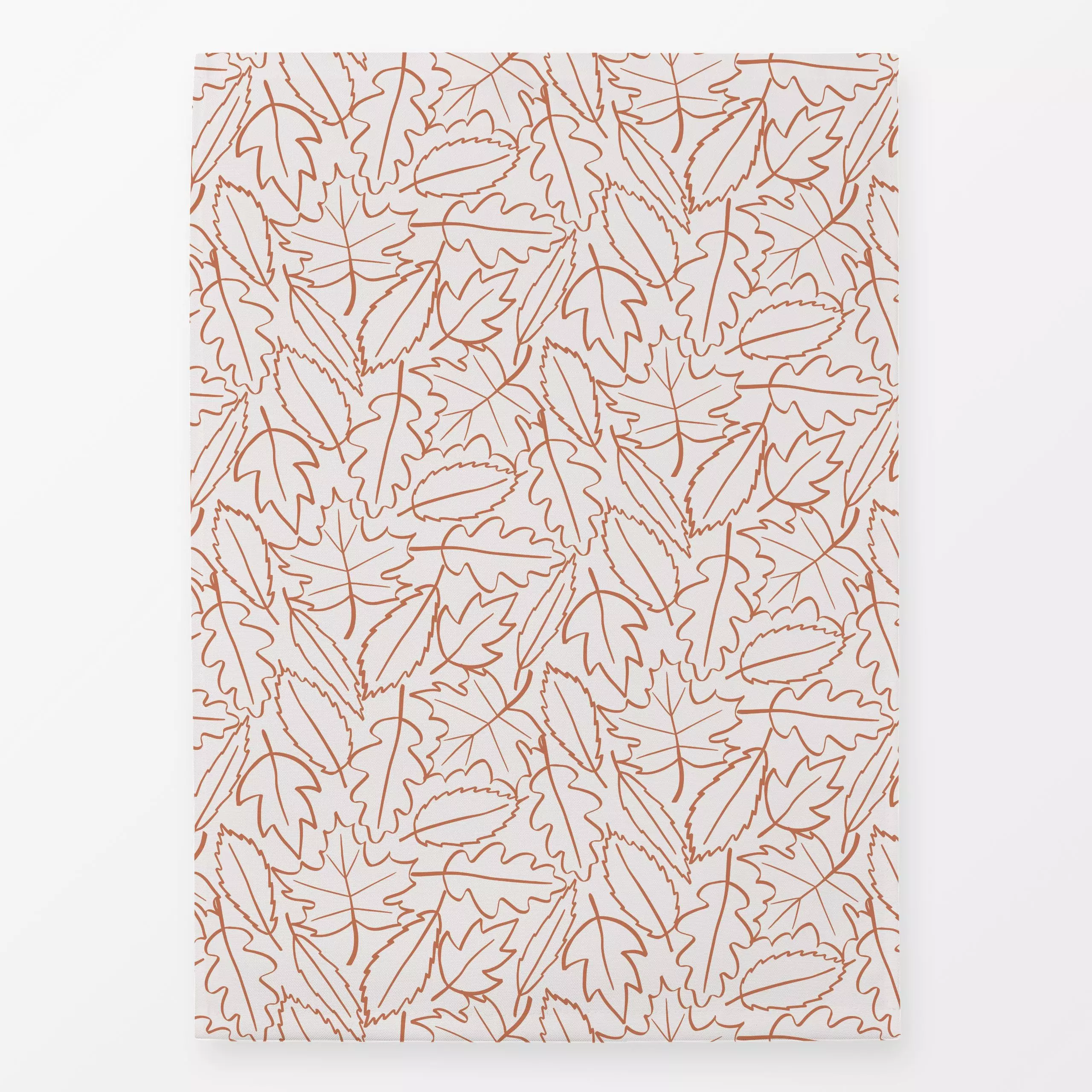 Geschirrtücher Blätter Herbst Laub rostbraun - Herbst, Pflanzen & Botanik - von „Kathrin Woo"; boho, Blätter, Laub, modern, ...