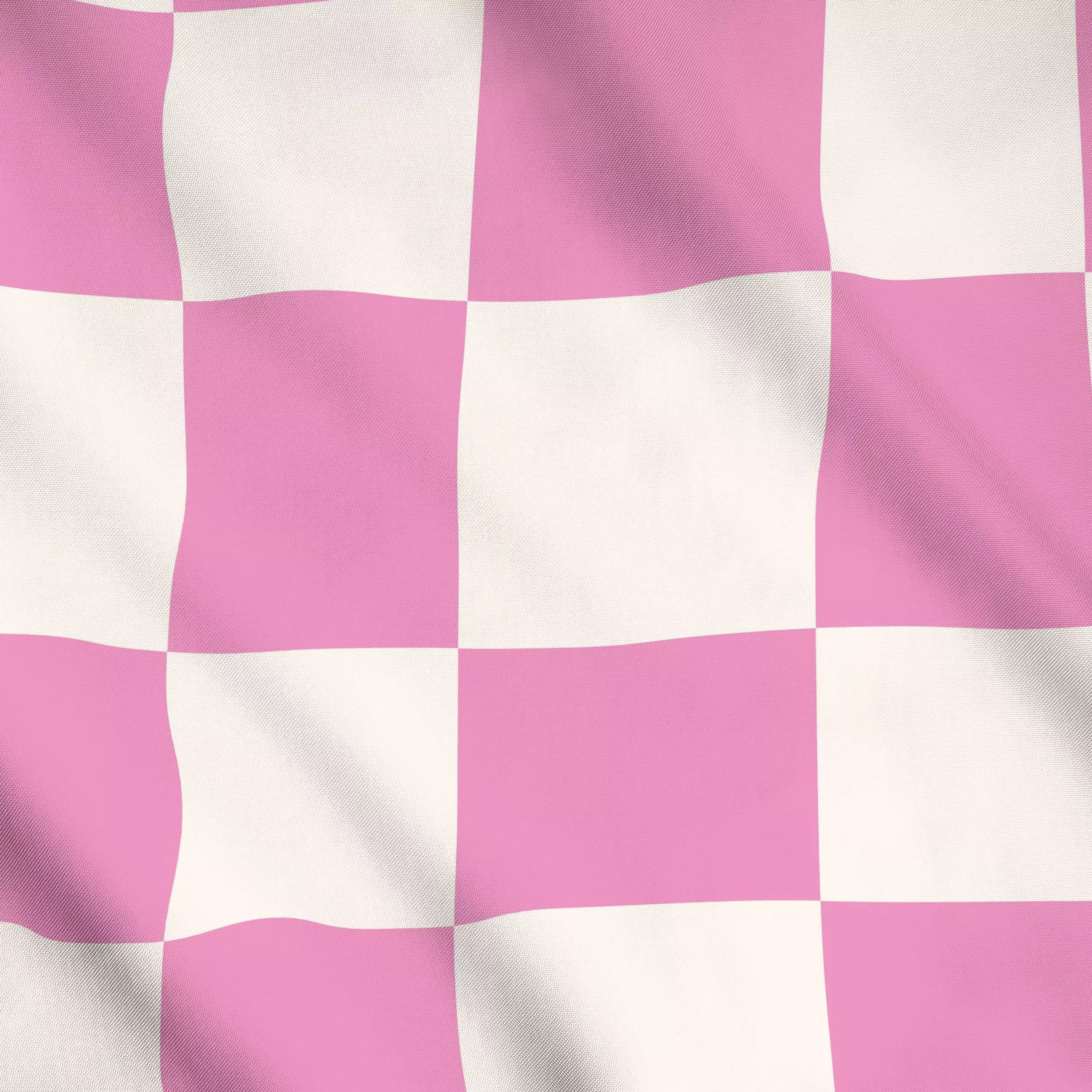 Meterware Crazy Chessboard Pink - Symbole & Muster - von „Jana Moßmann"; Merry Christmas, Weihnachten, pink, Weihnachtsdeko,...