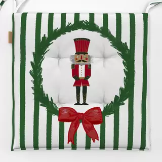 Sitzkissen Zinnsoldat Schleife gestreift