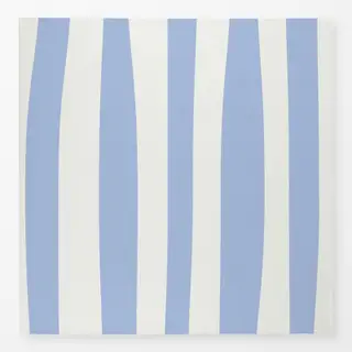 Tischdecke Santorini Streifen Hellblau