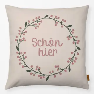 Kissen Kranz schön hier