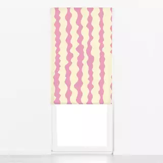 Raffrollo Happy Kids Welle Rosa