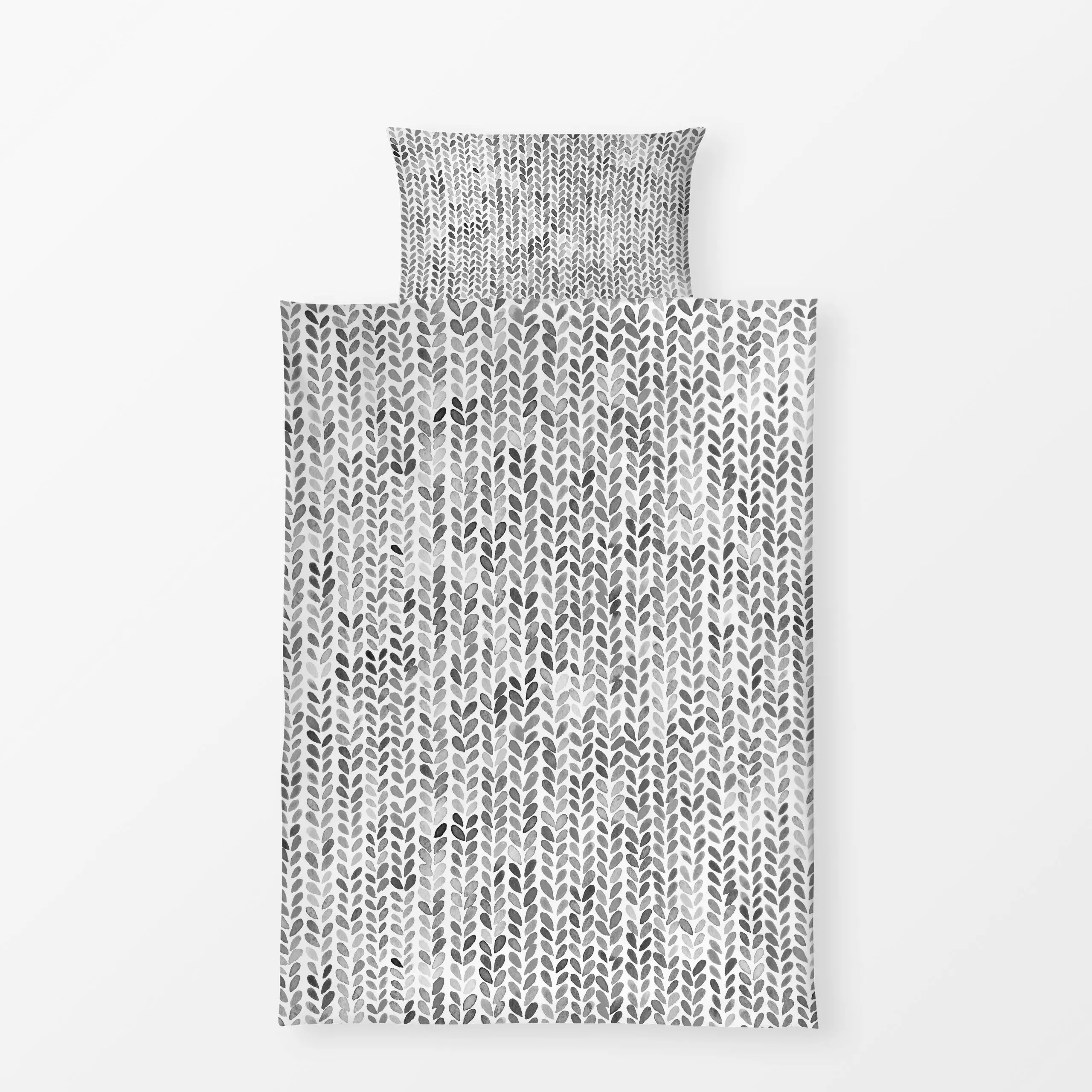 Bettwäsche Knitting Wolle Texture Neutral - Herbst, Winter, Symbole & Muster - von „Ninola Design "; Cozy, Winter, kalt, win...