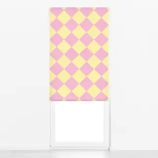 Raffrollo Checks Upside Down