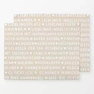Tischset Entspannter Morgen