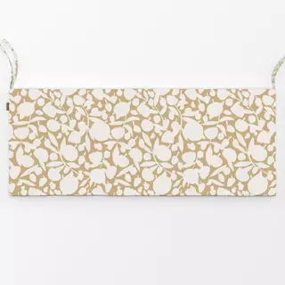 Bankauflage Gelbes Klassisches Floral