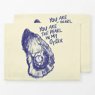 Tischset Oyster