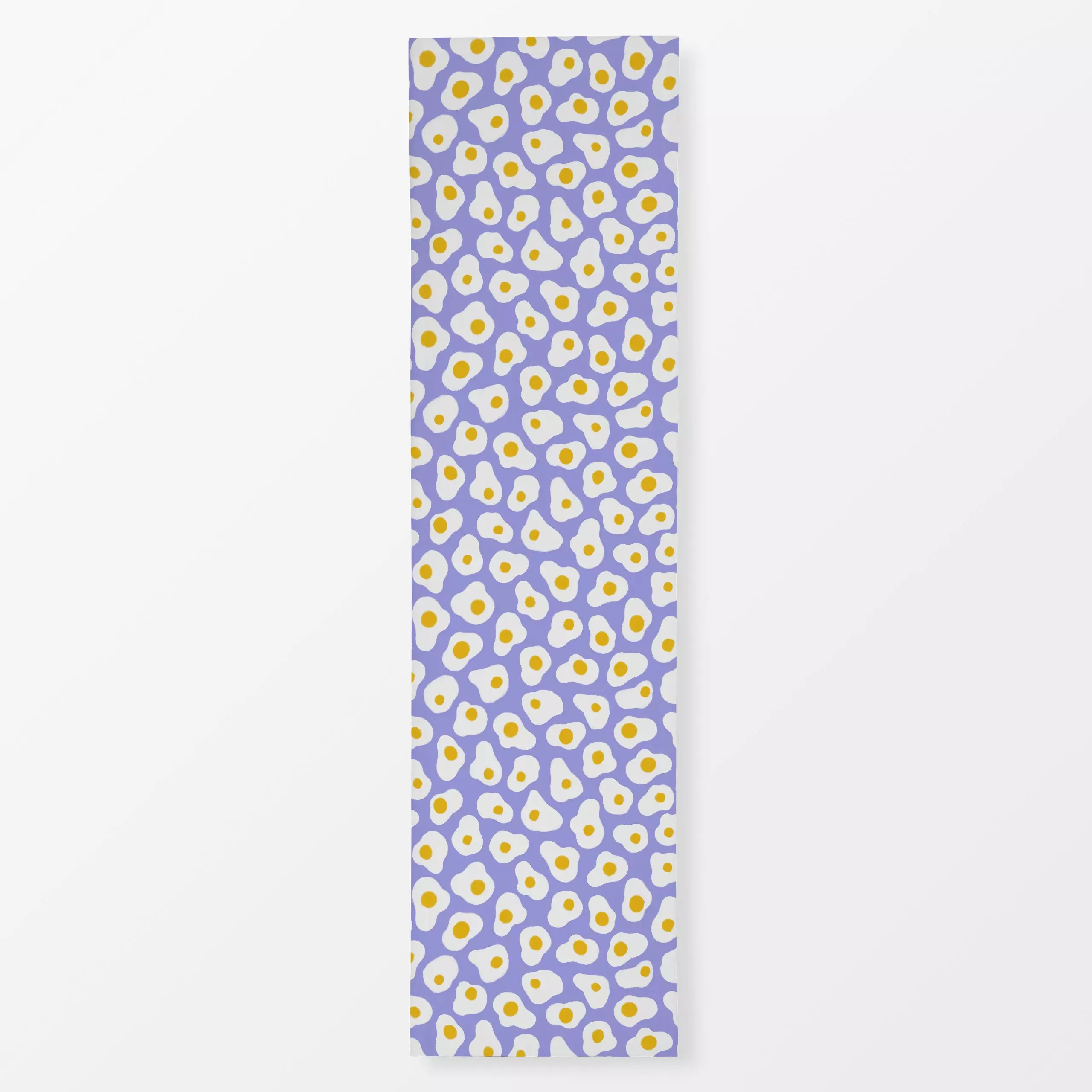 Tischläufer Spiegeleierblumen Lila - Frühling, Anlässe, Ostern - von „Sophie Augustin Illustration"; Ostern, Fruehling, Oste...