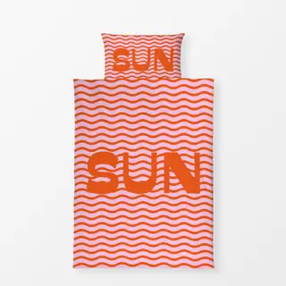 Bettwäsche Sun Waves Orange