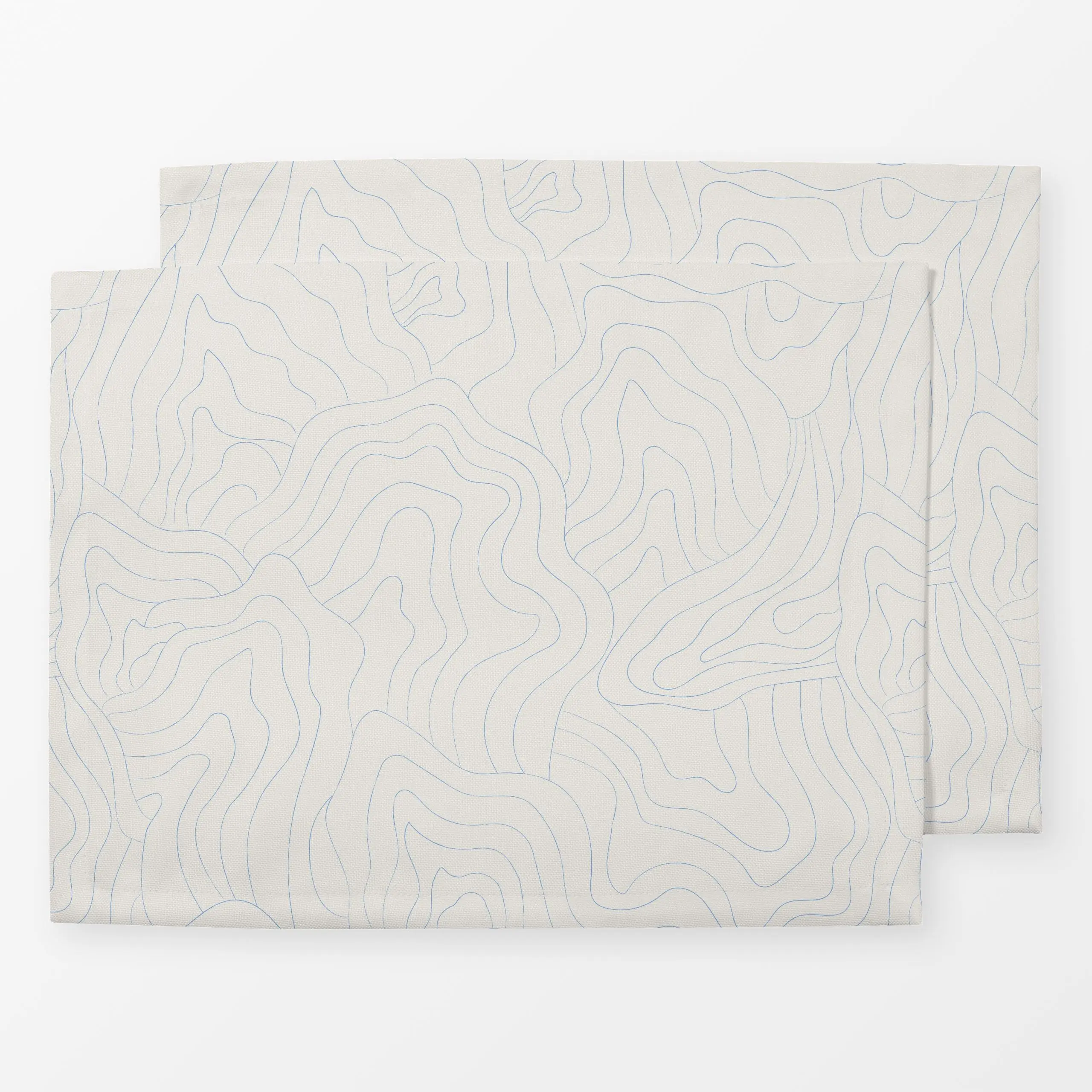 Tischset Sea Forms Light, gemustert, Sommer, von Jana Driver