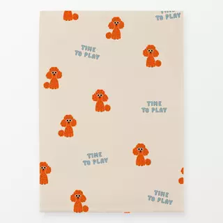 Geschirrtücher Muster Pudel mit Sonnenbrille