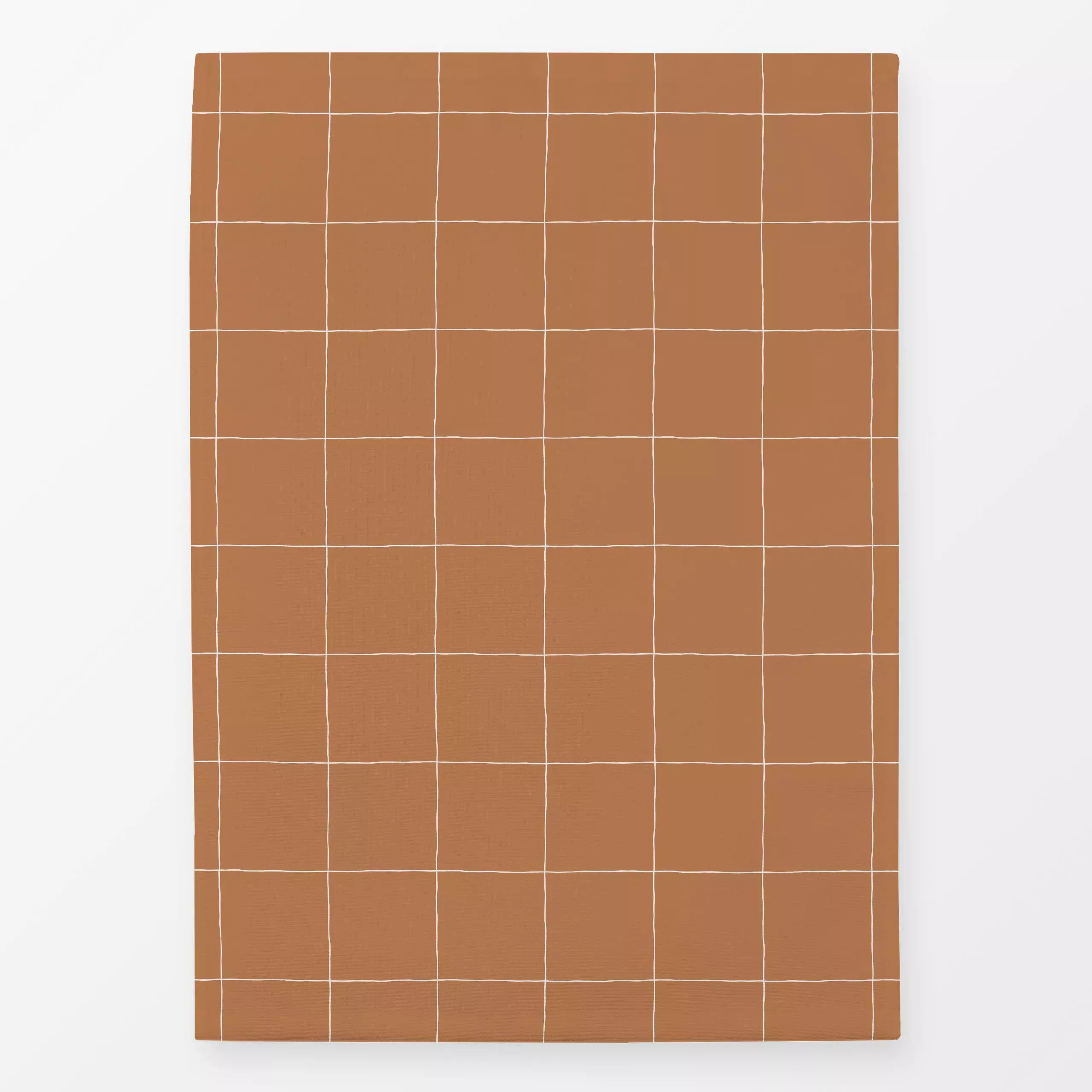 Geschirrtücher Karo Muster braun beige boho - Symbole & Muster - von „Kathrin Woo"; boho, Herbst, Herbstdeko, kariert, warm,...