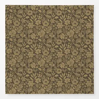 Tischdecke Charming Flower Shapes Brown