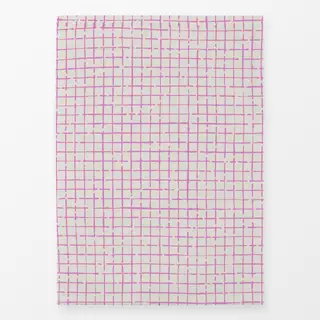 Geschirrtücher Netz Karo Rosa Beige