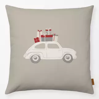 Kissen Weihnachtsauto Geschenke