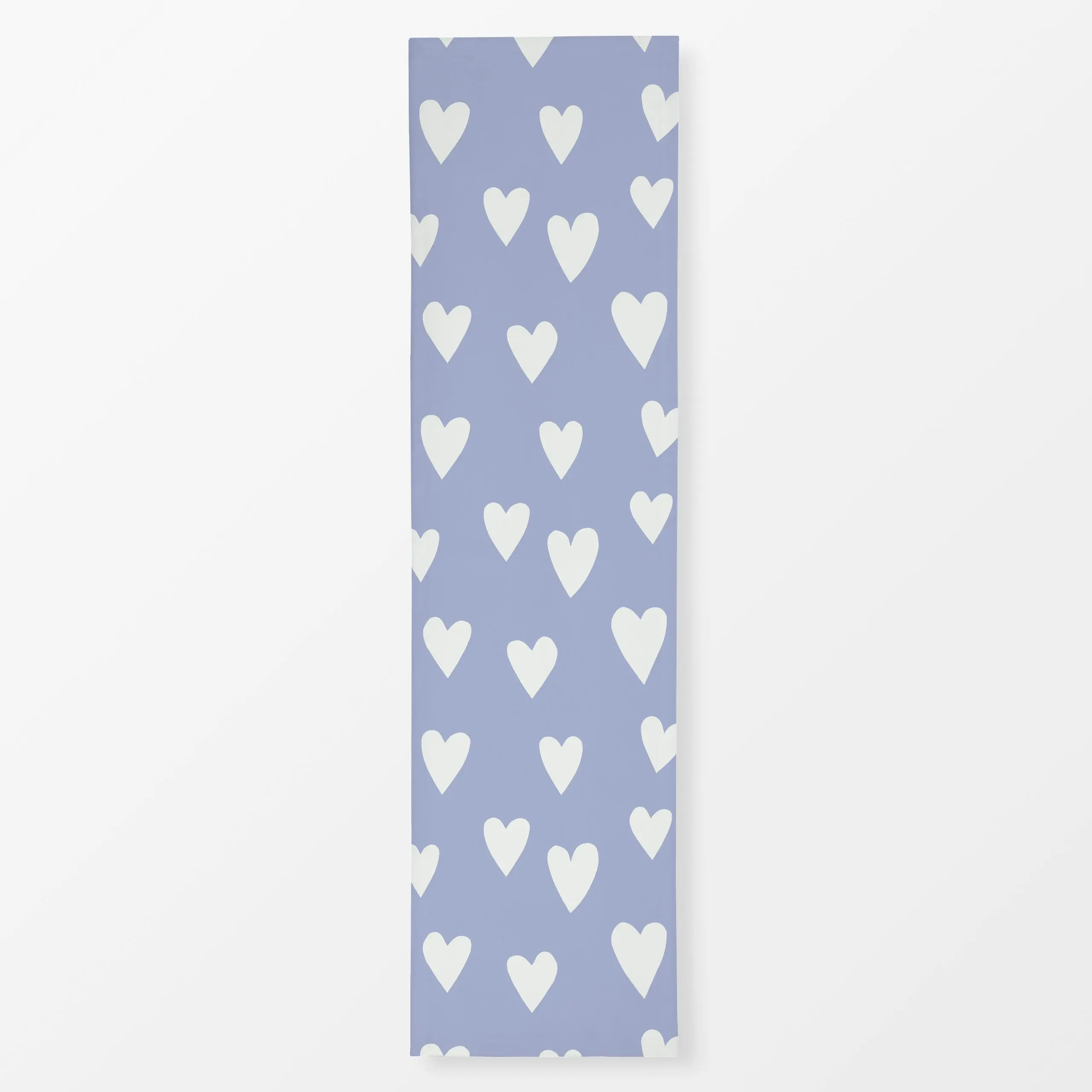 Tischläufer Herzen auf hellblau - Liebe, Romantik & Pride, Anlässe - von „Iris Knabenschuh Textildesign"; Love, Herzen, Hoch...