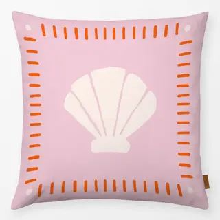 Kissen Muschel mit Rahmen