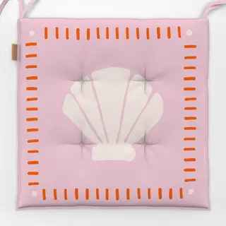 Sitzkissen Muschel mit Rahmen