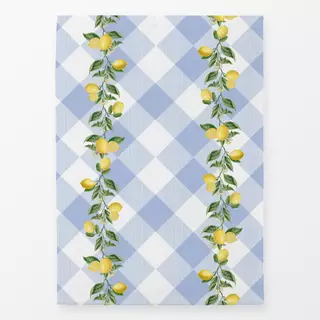 Geschirrtuch Preppy Lemon Gingham I