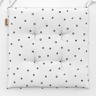 Sitzkissen Happy Bubbles black