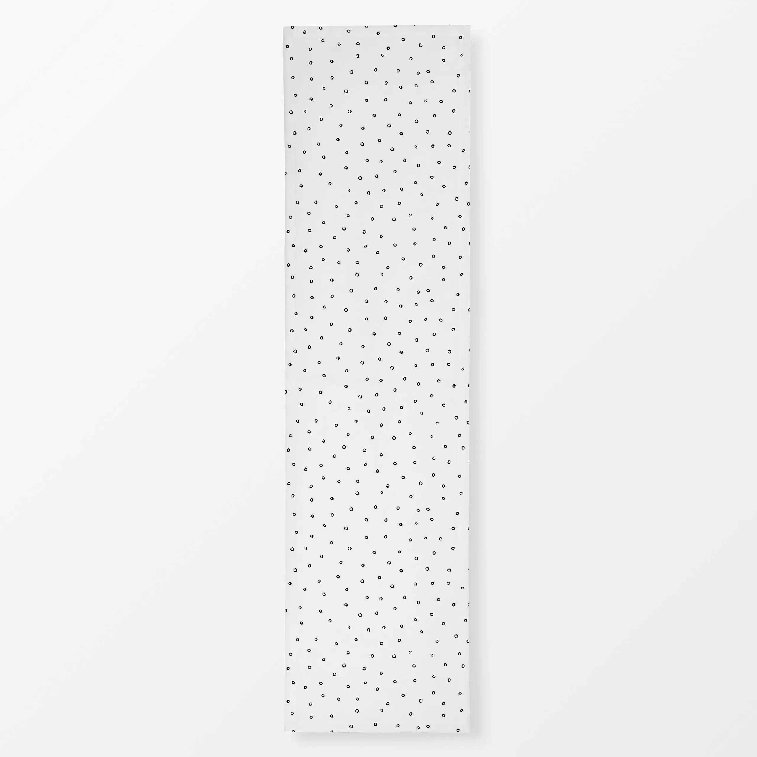 Tischläufer Happy Bubbles black, gemustert, von Carolin Vonhoff