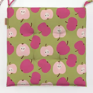 Sitzkissen Äpfel grün
