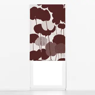 Raffrollo Fleurs Points et Rayures