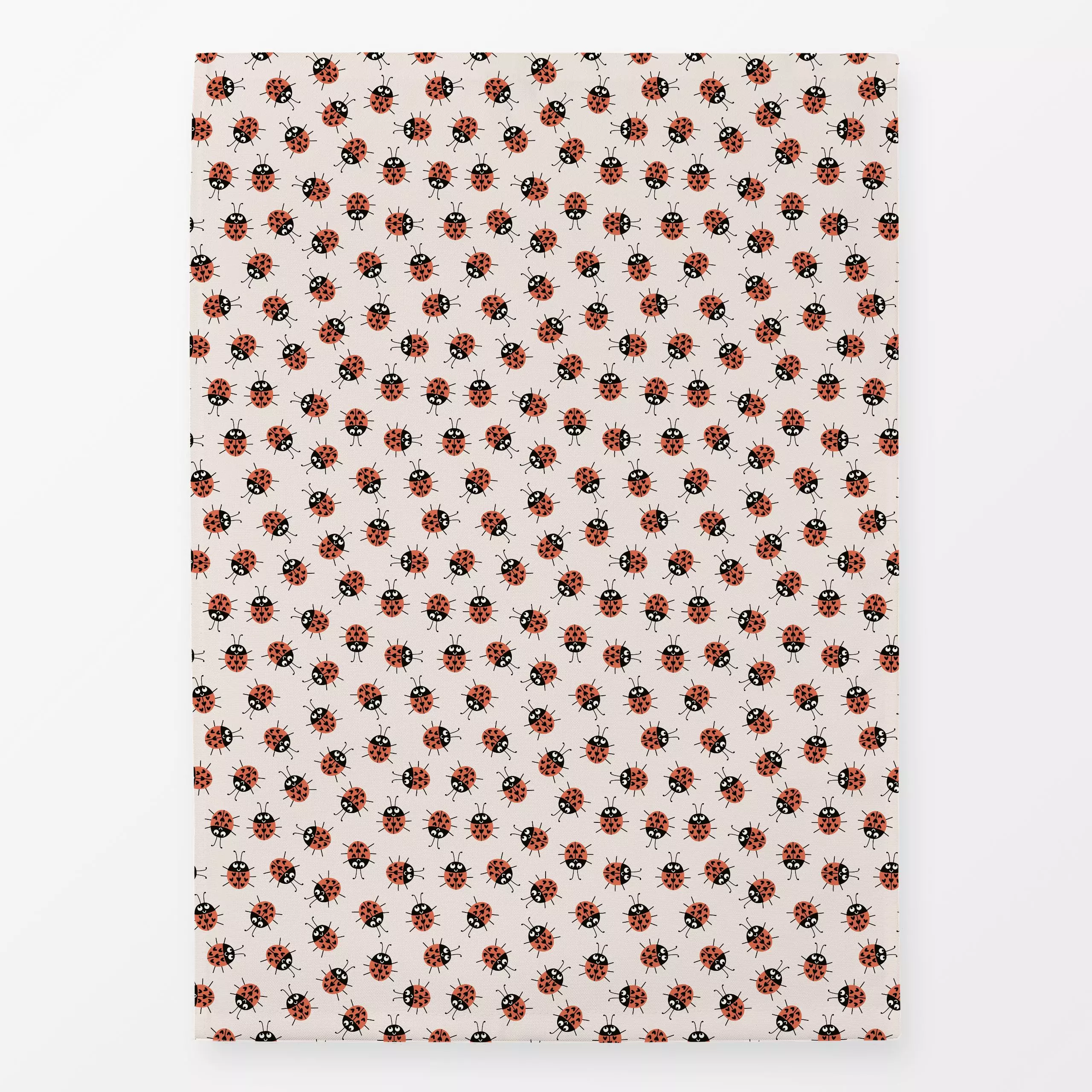 Geschirrtücher Lucky Bug - Kinderzimmer & Motive für Kinder, Tiere, Symbole & Muster - von „Kathrin Woo"; Muster, Kinder, kl...