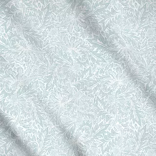 Meterware Morris blue leaves