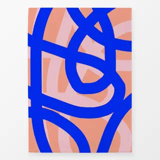 Geschirrtücher Happy Lines blau