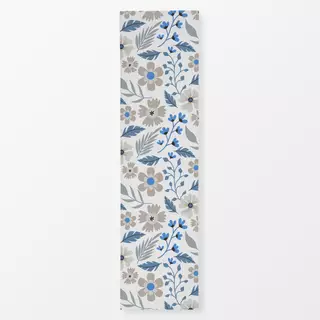 Tischläufer Scandi Flowers blue