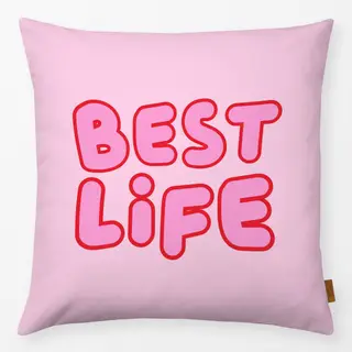 Kissen Lucky Me - Best Life Pink